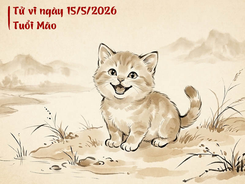 tử vi ngày 15/5/2026 tuổi mão