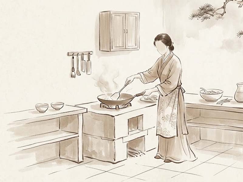Cung Điền Trạch hiện diện Hoa Cái gia tăng khả năng quản lý gia đình tài tình