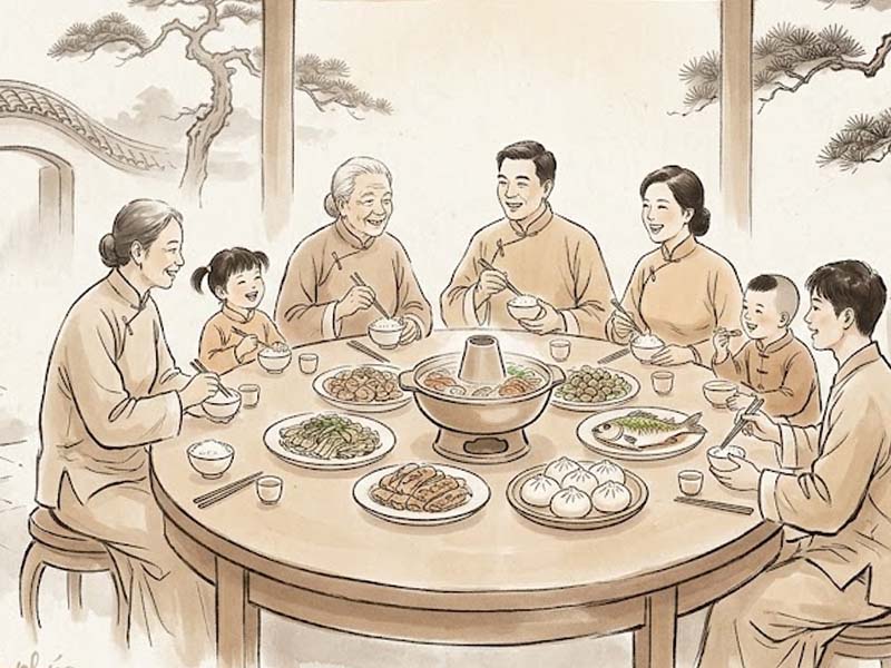 Hoa Cái hội đủ bộ Tứ Linh ở Điền Trạch giúp phong thủy vượng khí, gia đình hiển vinh