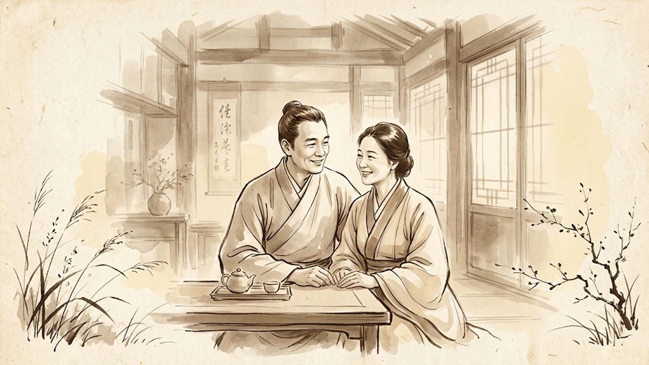 Sao Thiên Tướng cung Phu Thê đại diện cho hôn nhân viên mãn, giàu sang