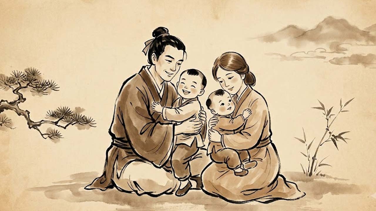 Sao Thiên Khốc cung Tử Tức thuở nhỏ khó sinh khó nuôi, hậu vận con cái thành danh