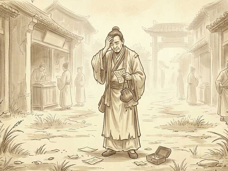 Địa Không cung Huynh Đệ thêm Hóa Lộc, Lộc Tồn