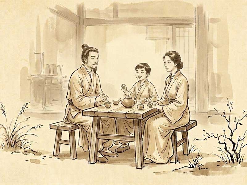 Đương số được cha mẹ yêu thương và hết lòng chăm sóc
