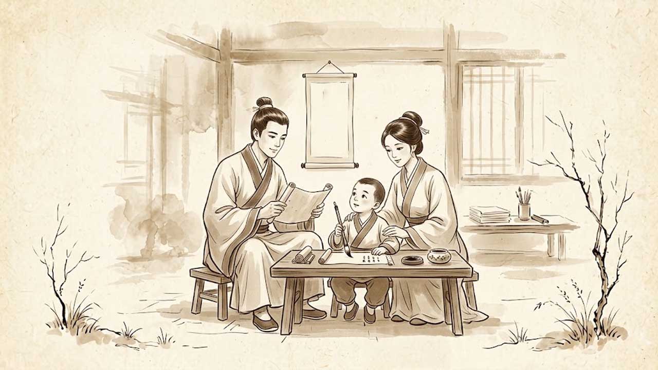 Sao Tấu Thư cung Phụ Mẫu chủ sự gia đình tri thức, cha mẹ giỏi ăn nói