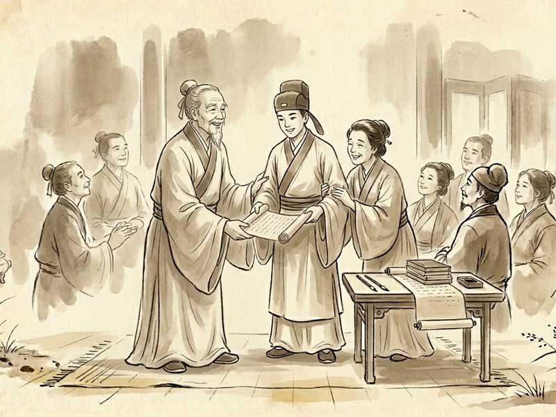 Cung Tử Tức có Thiên Quan cùng Xương Khúc