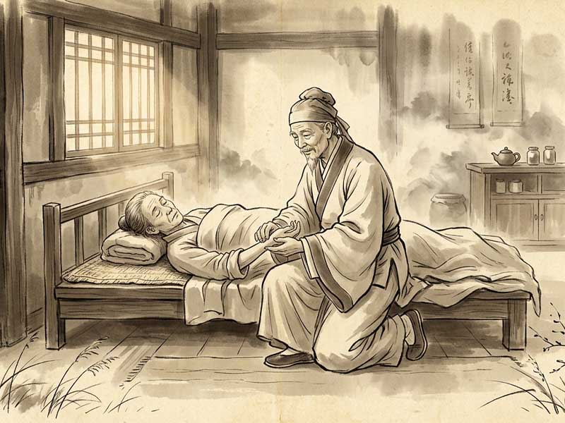 Giải Thần, Phượng Các đồng cung Lực Sĩ ở Tật Ách
