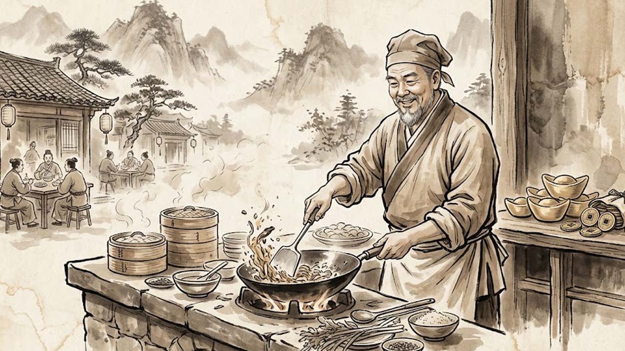 Sao Thiên Trù cung Tài Bạch ám chỉ việc đếm tiền mỏi tay nhờ lộc ăn uống
