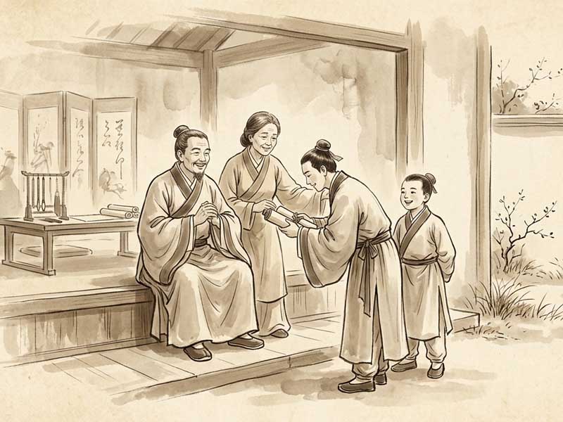 Cung Phụ Mẫu có Ân Quang cùng Tả Hữu