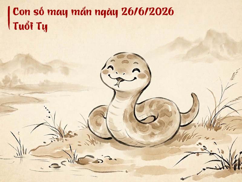 tử vi ngày 26-6-2026 tuổi Tỵ