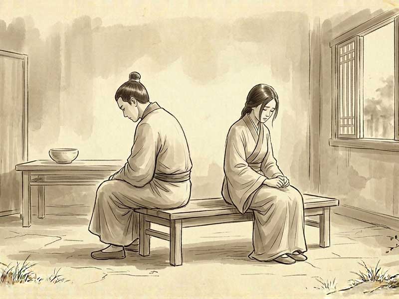 Thái Dương cung Phu Thê ở thế hãm địa