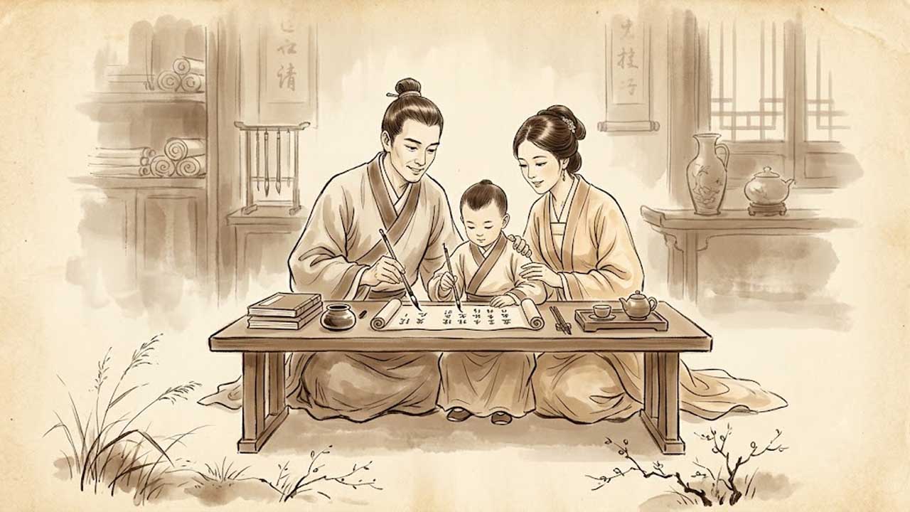 Sao Tam Thai cung Phụ Mẫu báo hiệu song thân quyền quý, đời trải đầy nhung lụa