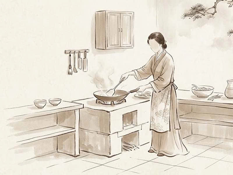 Thiên Không cung Điền thêm Cát Tinh nhà cửa không đồ sộ nhưng bền vững