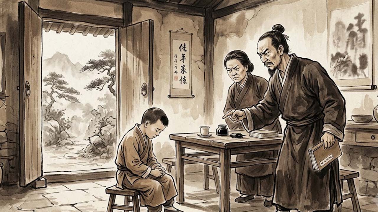 Sao Đẩu Quân cung Phụ Mẫu phản ánh cha mẹ khắt khe, gia phong nghiêm ngặt