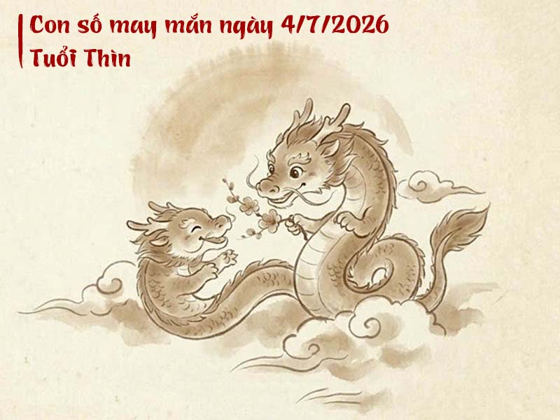 Tuổi Thìn ngày 4/7 bùng nổ tài lộc cùng bộ số thần tài 21, 49, 65, 7, 53