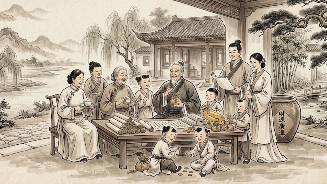 Lộc Tồn Hóa Lộc định sẵn giàu sang, tiền tài cuồn cuộn đếm không xuể