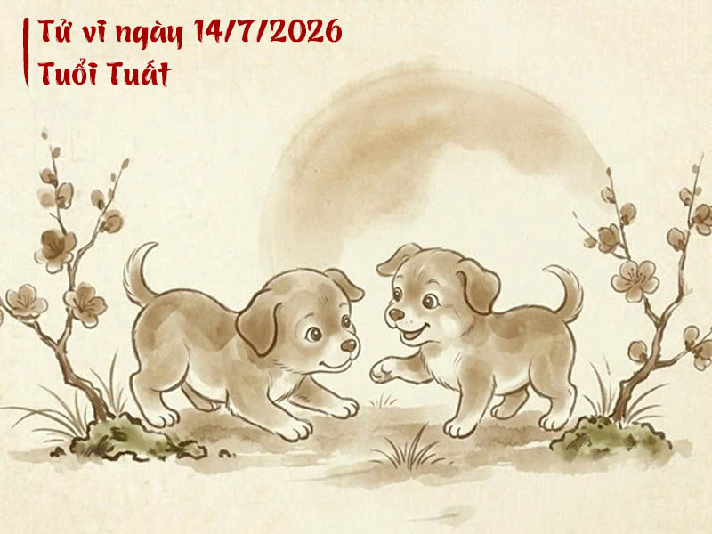 Tử vi ngày 14/7/2026 tuổi tuất