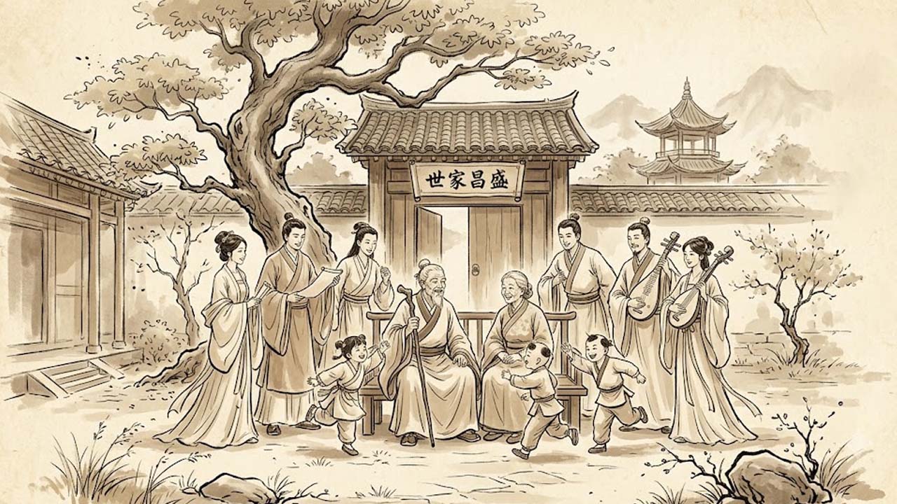 Sao Quan Đới cung Phúc Đức chủ sự gia phong vững chắc, phước báu tổ tiên hưng thịnh