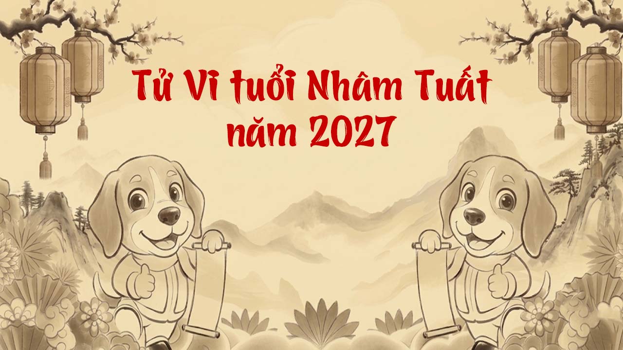Tử vi tuổi Nhâm Tuất 1982 năm Đinh Mùi 2027 cẩn trọng xung khắc tiền bạc, rủi ro đầu tư