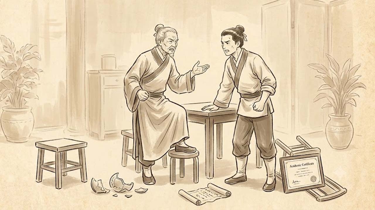 Sao Thiên La cung Phụ Mẫu ví như bức tường vô hình xé rách tình cảm cha con