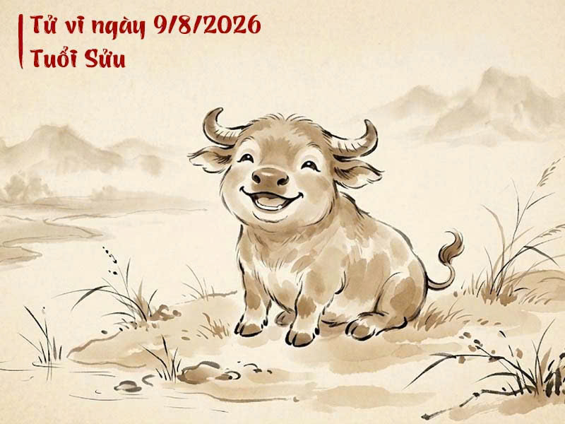 Tử vi ngày 9/8/2026 Sửu