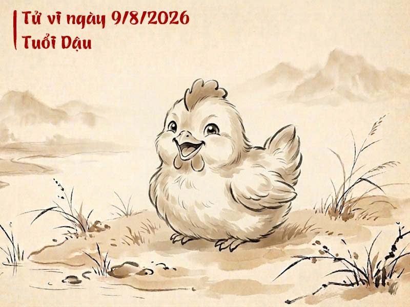 Tử vi ngày 9/8/2026 dậu