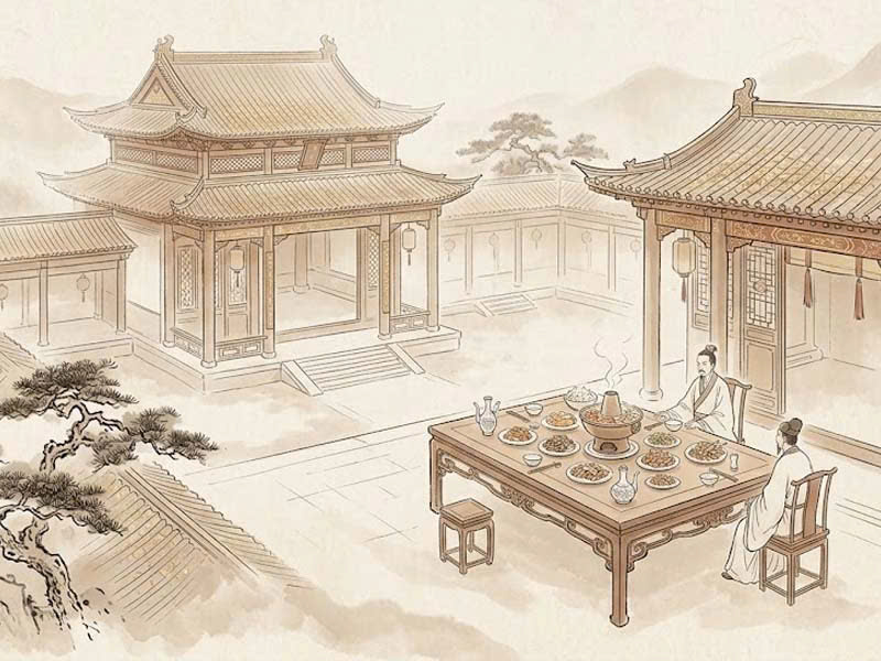 Cung Điền Trạch có Thiên Hỷ, Cô Quả làm giảm bớt không khí ấm cúng trong gia đạo
