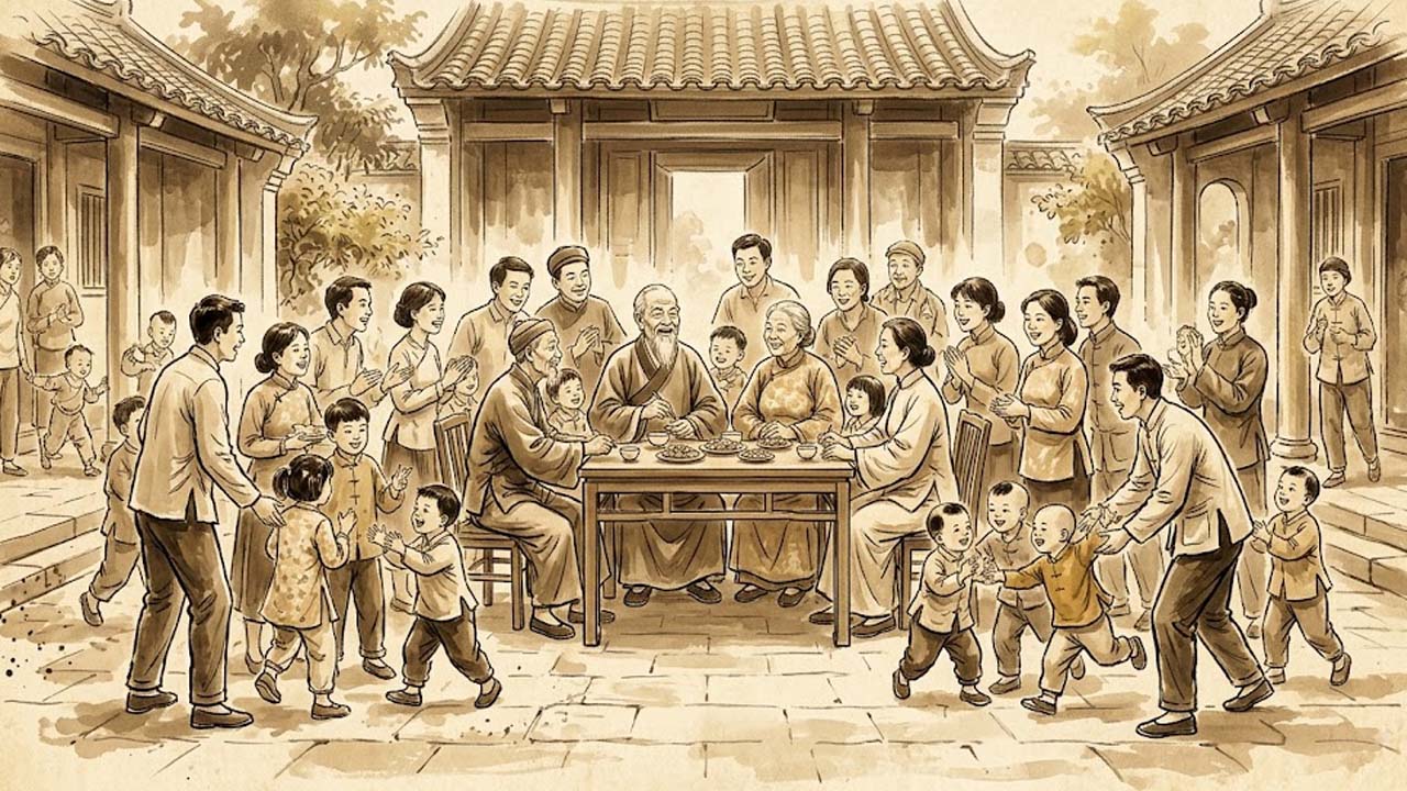 Sao Ân Quang cung Phúc Đức mang đến nguồn phước báu sâu dày và sự hộ trì gia tiên