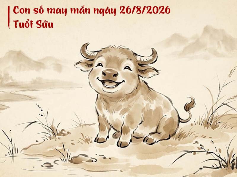 Tử vi ngày 26/8/2026 Sửu