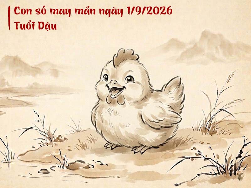 Con số may mắn tuổi dậu