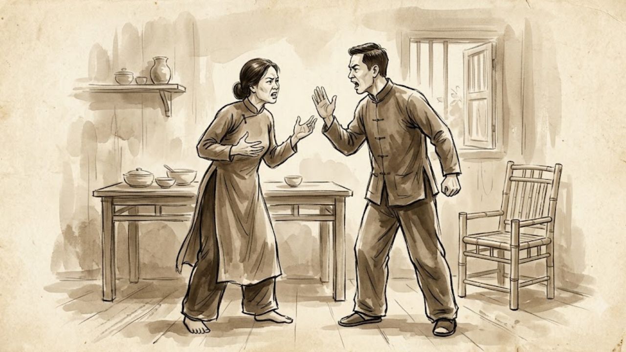 Sao Kình Dương cung Phu Thê thử thách hôn nhân mâu thuẫn vợ chồng dễ rạn nứt