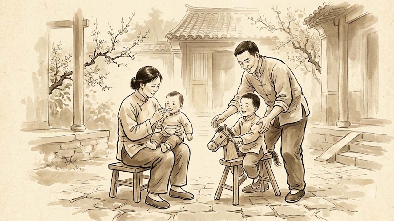 Sao Thiên Không cung Tử Tức ám chỉ nỗi lo hiếm muộn, nuôi dạy con cái đầy gian nan