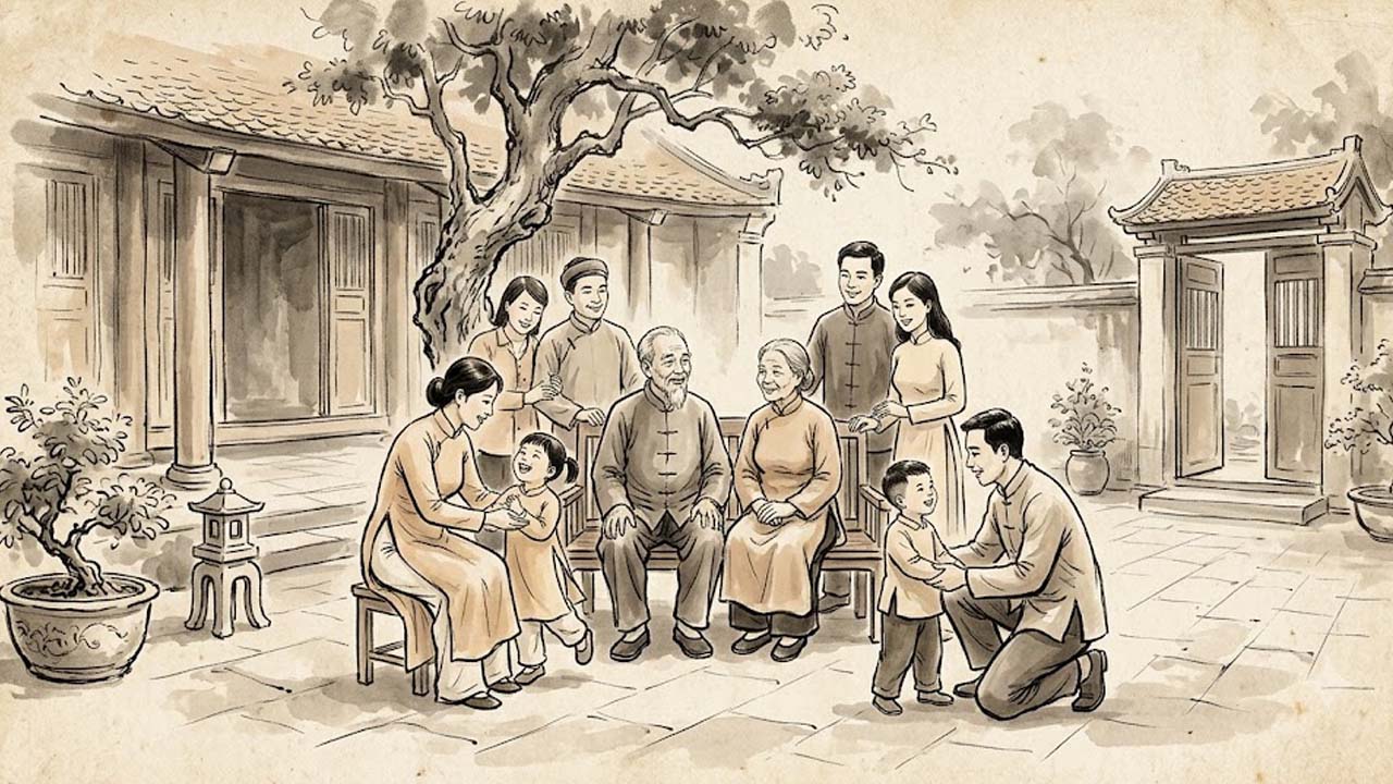 Sao Trực Phù cung Phúc Đức gia phong nhân đức phước báu che chở bình an