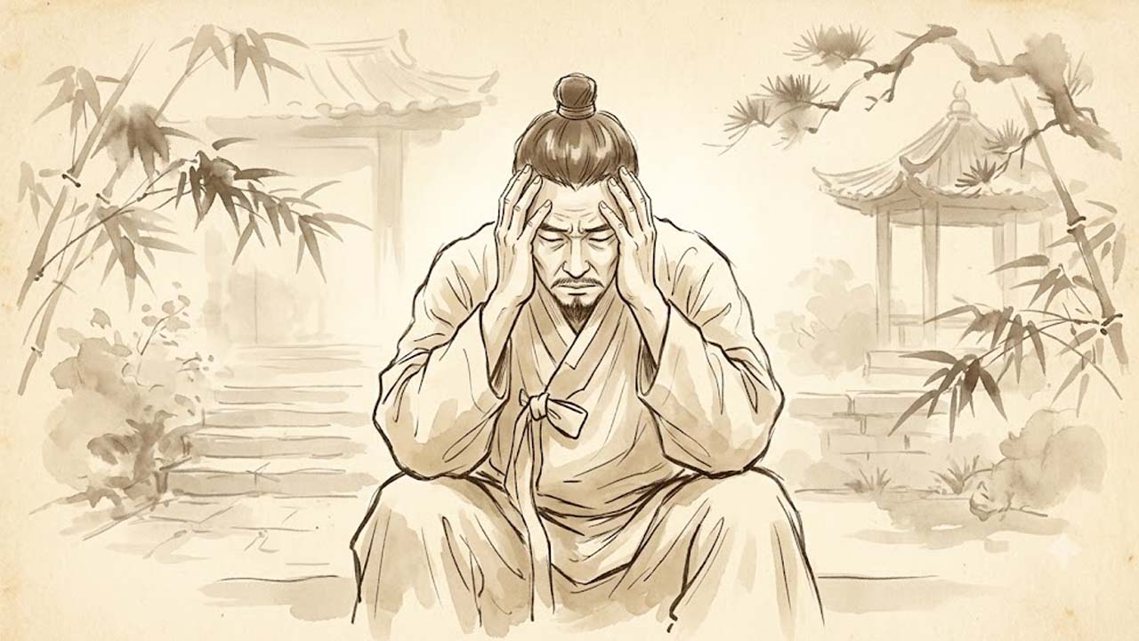Sao Văn Khúc cung Tật Ách hãm địa cảnh báo suy nhược thần kinh căng thẳng kéo dài