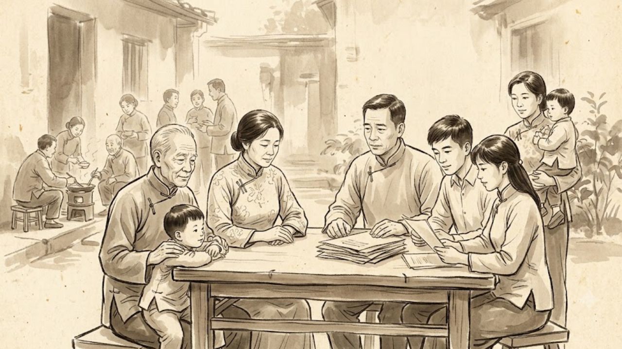 Sao Thiên Hình cung Phúc Đức đắc địa gia phong vững vàng hưởng trọn phúc thọ dòng họ