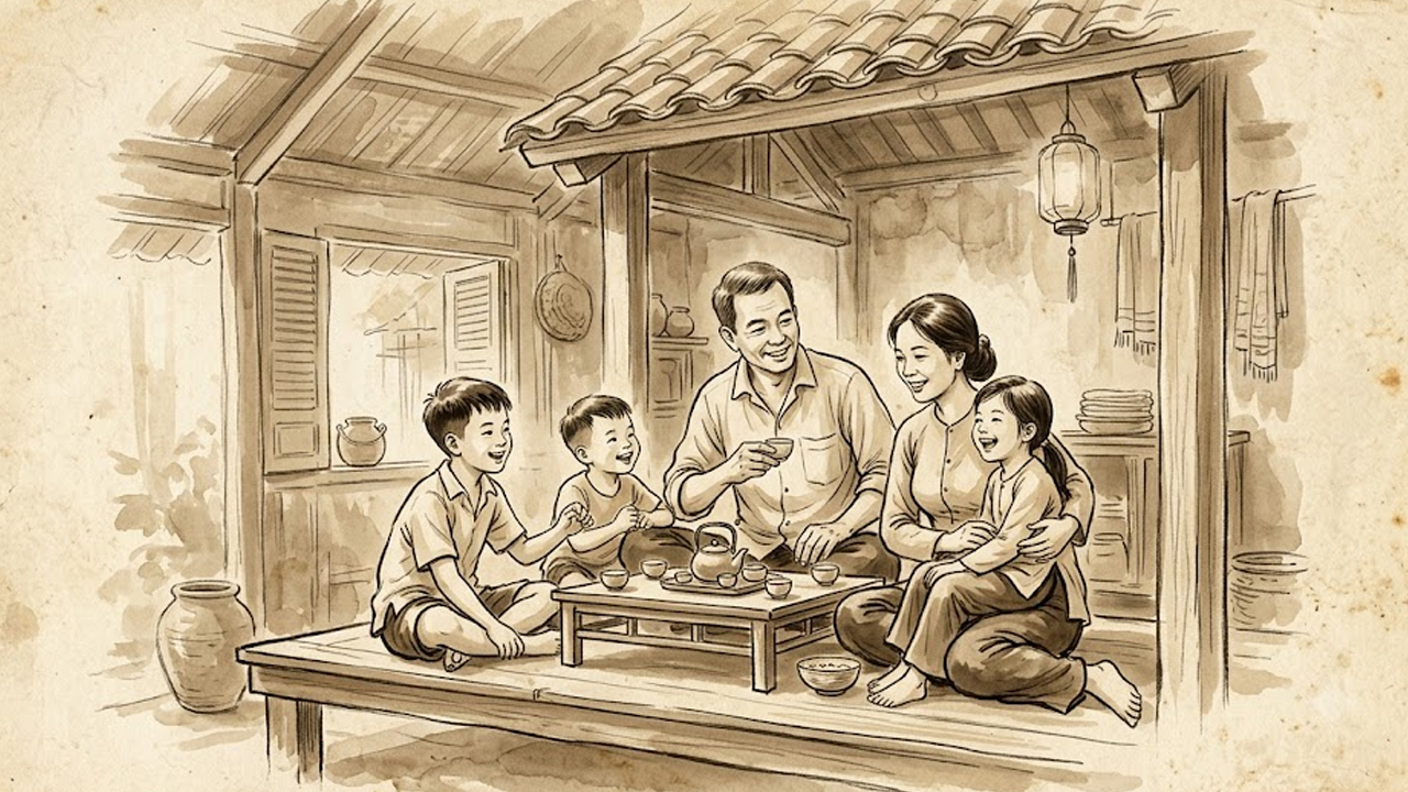 Sao Thiên Trù cung Điền Trạch đất đai khang trang, gia đạo ấm êm