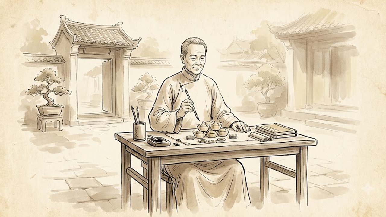 Sao Long Đức cung Tài Bạch tích lũy chính đạo, tiền bạc vững vàng