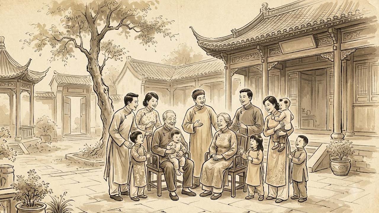 Sao Thiên Khôi cung Phúc Đức chủ sự âm đức sâu dày dòng họ hiển đạt