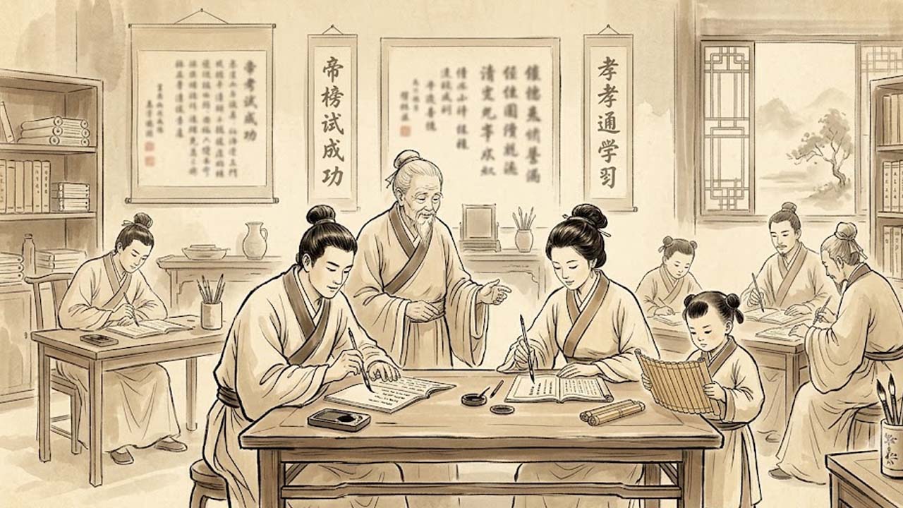 Sao Tấu Thư cung Phúc Đức chủ sự nếp nhà hiếu học, khoa bảng đỗ đạt