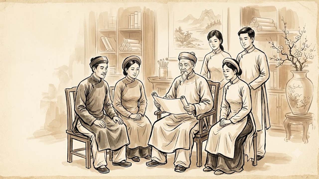 Sao Thái Dương cung Phúc Đức đắc địa dòng họ hiển đạt, tâm hồn phóng khoáng