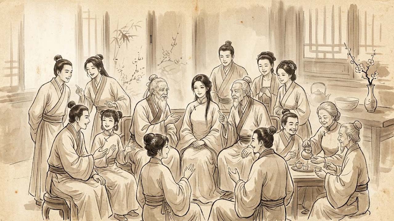 Sao Tham Lang cung Nô Bộc tiết lộ mạng lưới quan hệ rộng, xã giao