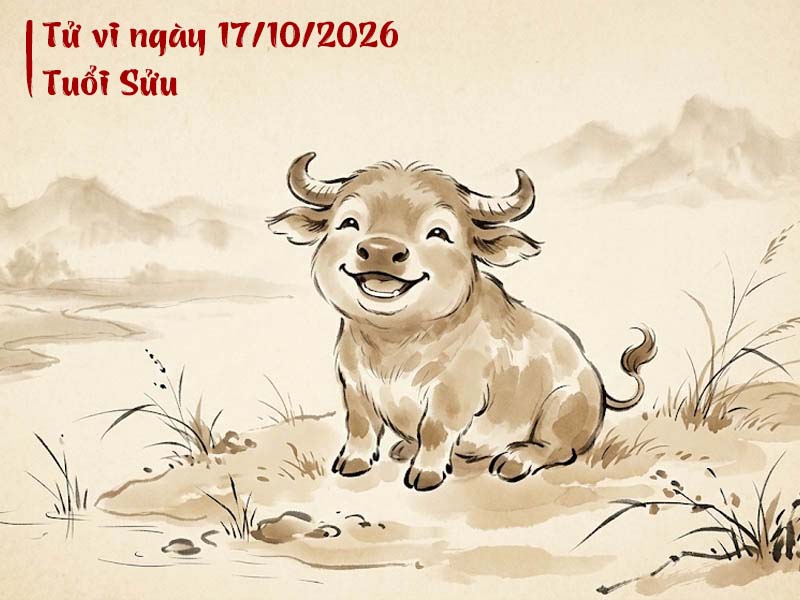 Tử vi ngày 17 tháng 10 năm 2026 tuổi Sửu