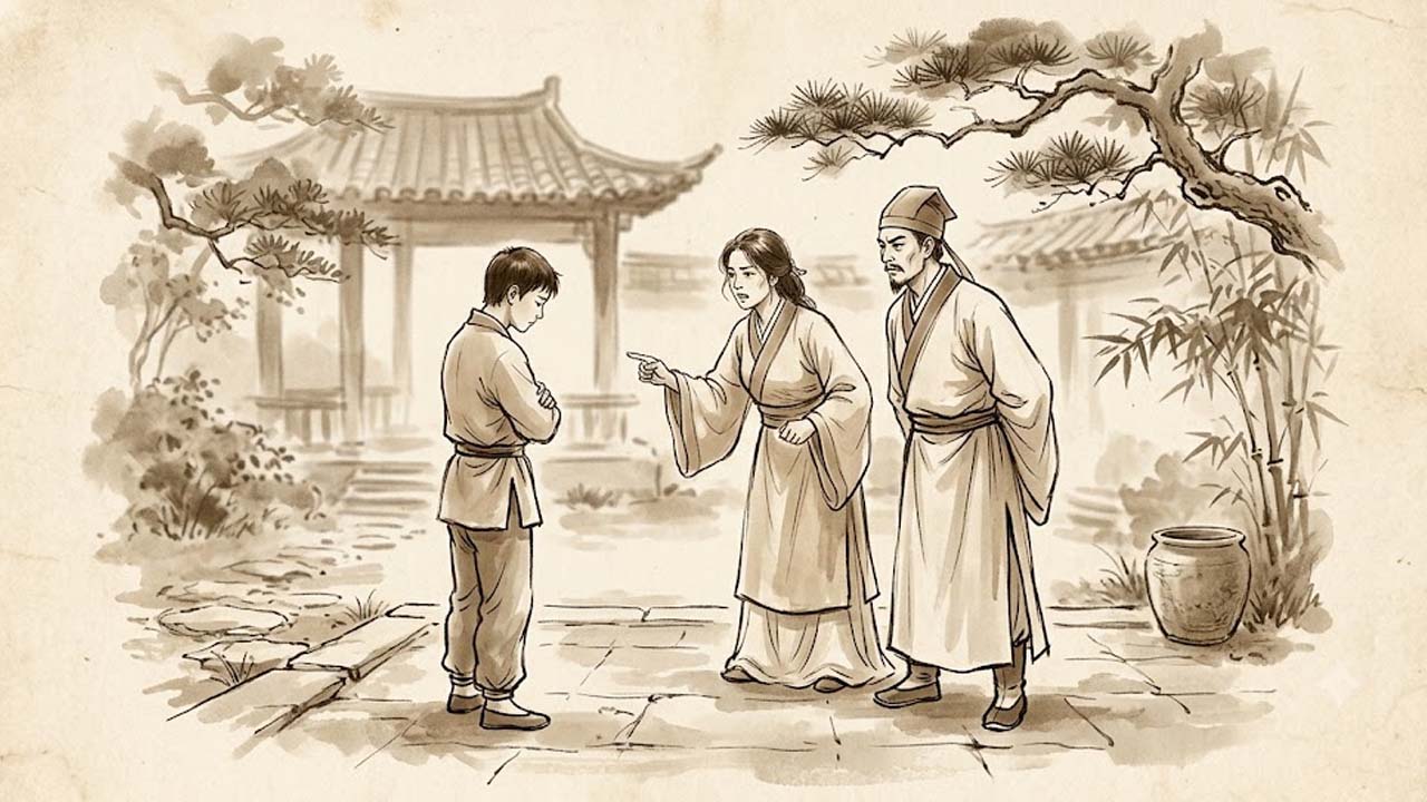 Sao Thiên Hư cung Phụ Mẫu gia đạo bất đồng, cha mẹ gian truân