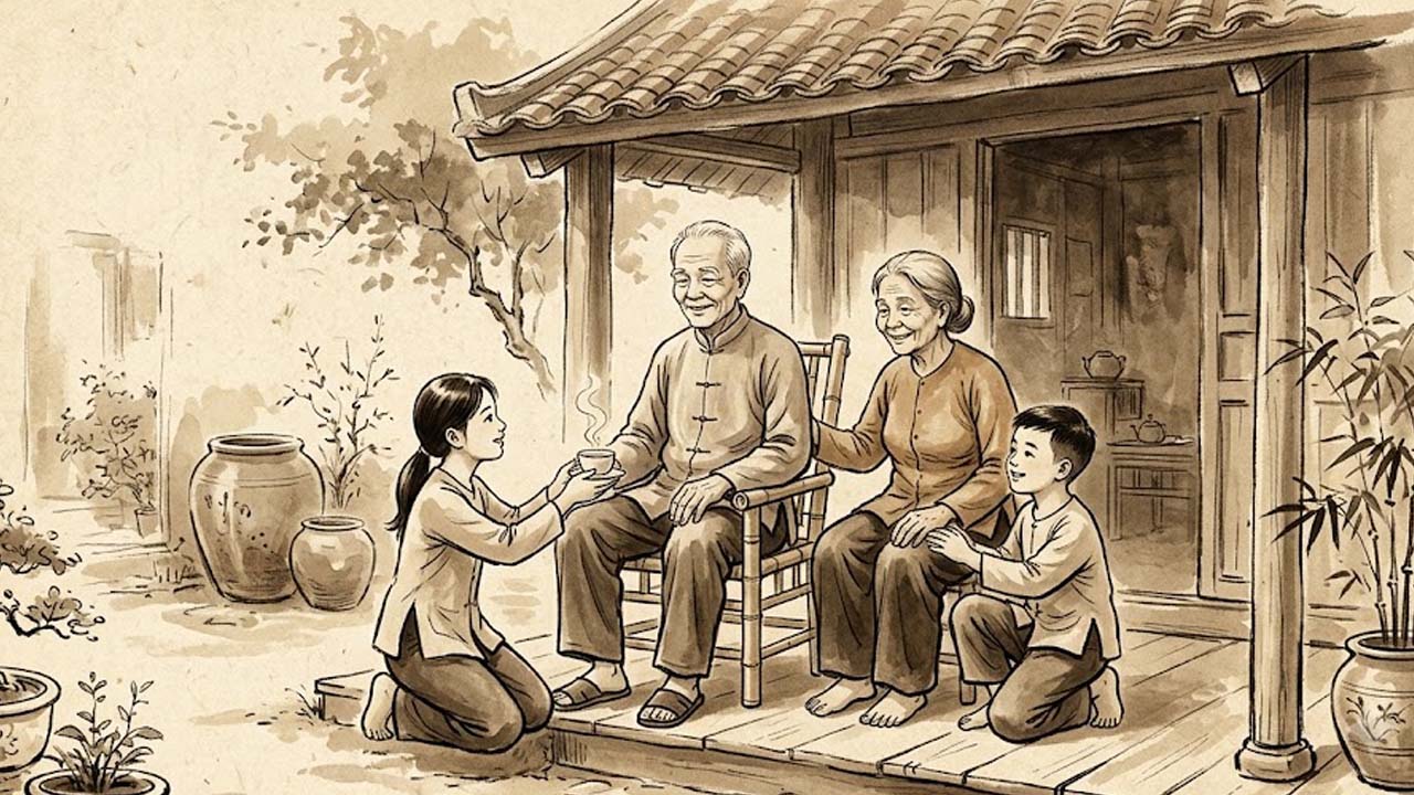 Sao Thiên Thọ cung Tử Tức con cái hiếu thuận, sống thọ an khang