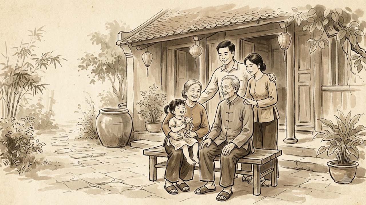 Sao Ân Quang cung Điền Trạch tăng phúc khí nhà đất và sự bình an gia đạo