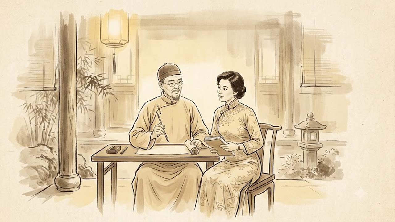 Sao Thai Phụ cung Phụ Mẫu cha mẹ học vấn cao, địa vị và danh tiếng