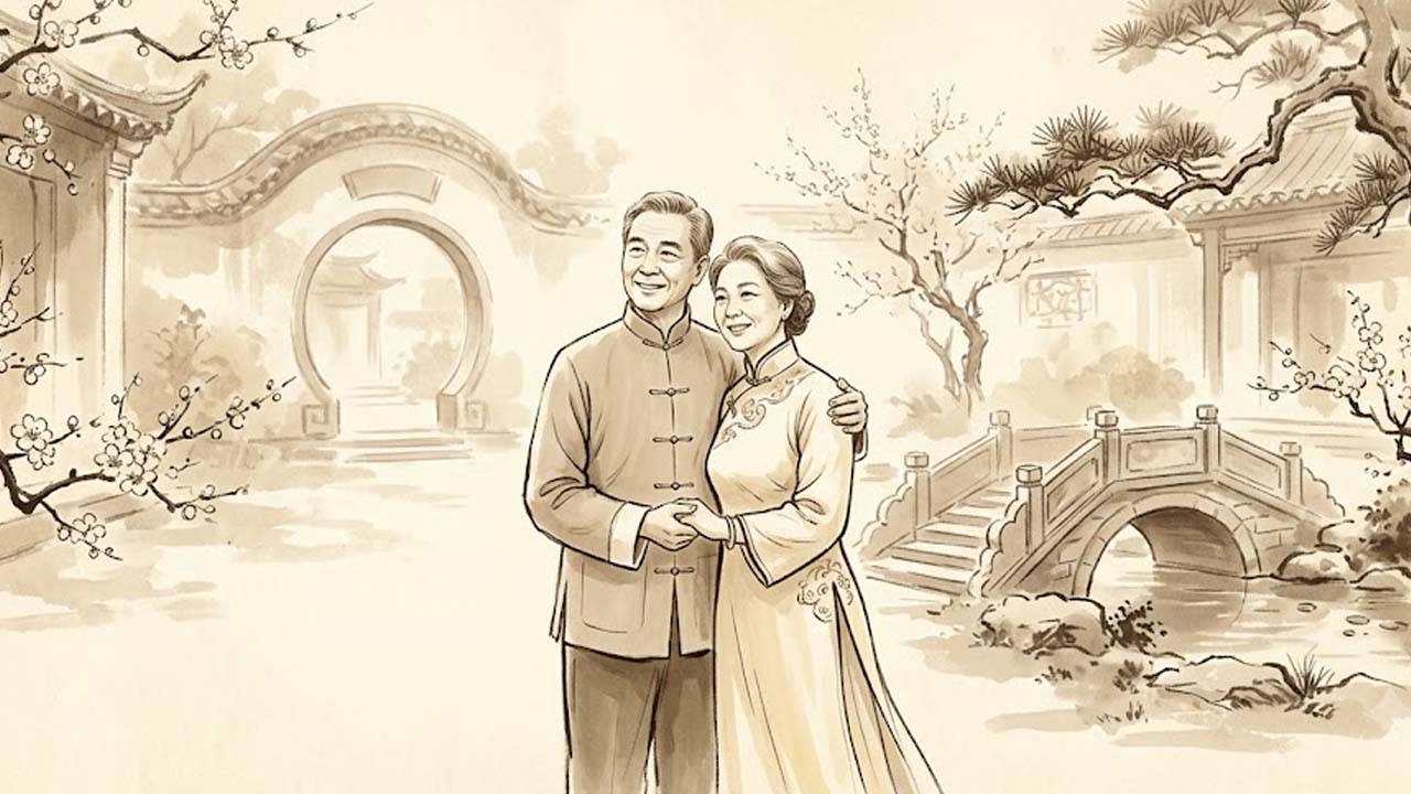 Sao Long Trì cung Phu Thê chủ sự hôn nhân viên mãn và phối ngẫu tài hoa