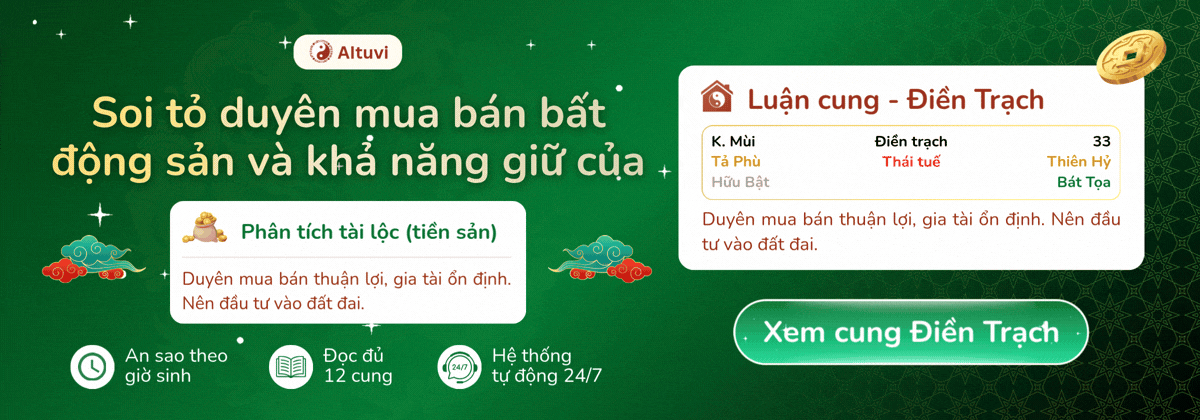 cung điền trạch 2027