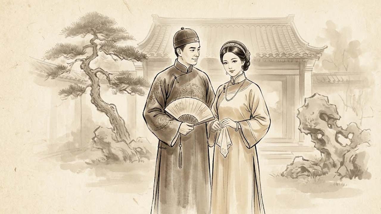 Sao Hóa Lộc cung Phu Thê hôn nhân hòa hợp và tài lộc gia đình dồi dào