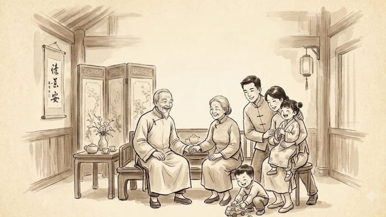 Sao Thiên Quan cung Điền Trạch mang đến phúc khí, bình an cho gia đạo