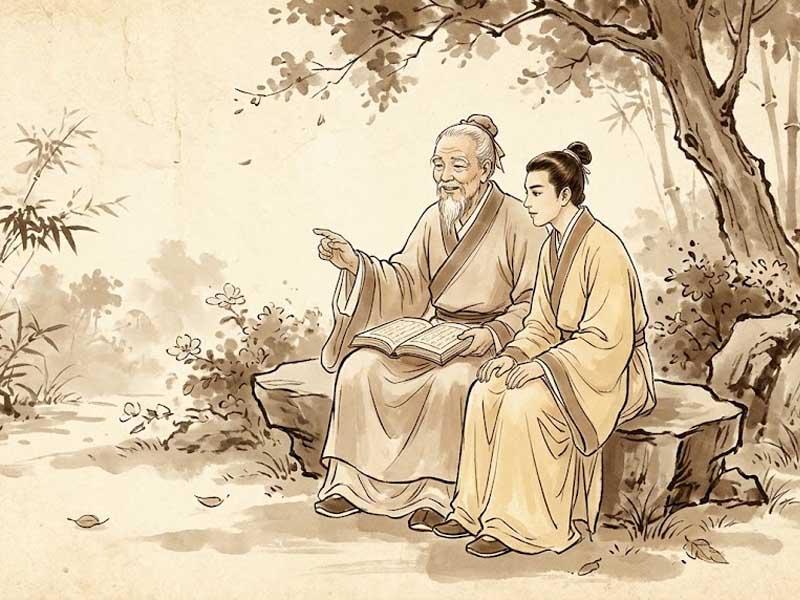 Sáu Hào định vị mối quan hệ giữa đất, con người và trời